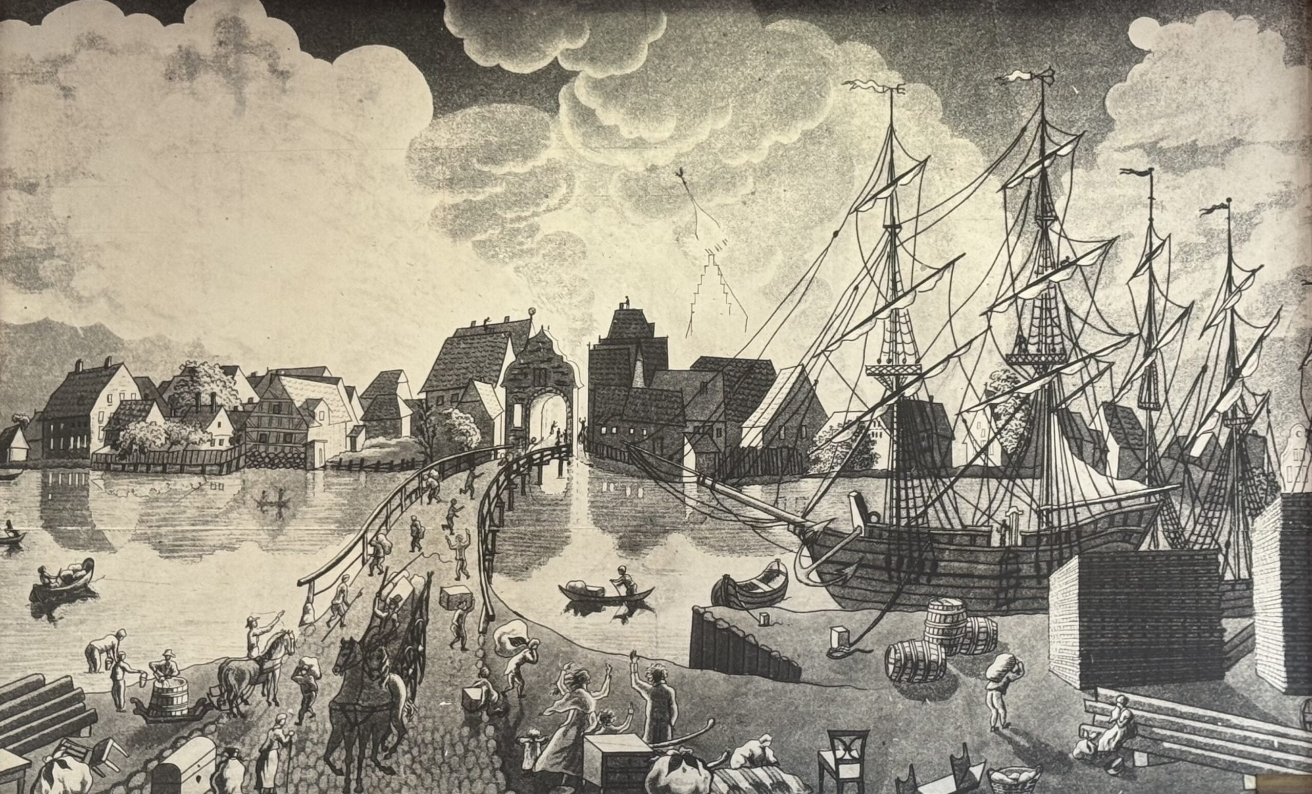 Stadtbrand Neustadt in Holstein